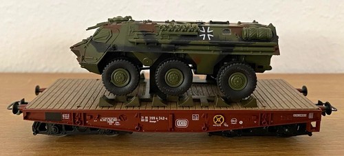 Schwerlastwagen der db - h0,