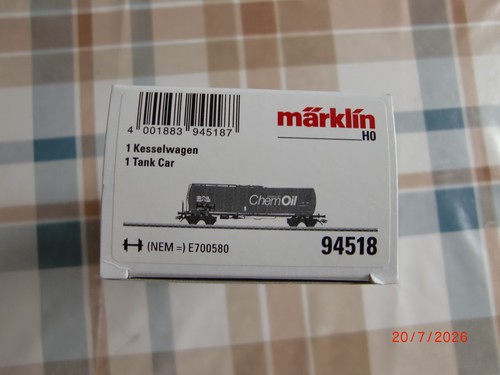 Märklin 94518 kesselwagen - h0, kesselwagen.