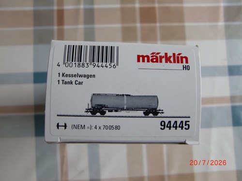 Märklin 94445 kesselwagen - h0, kesselwagen.
