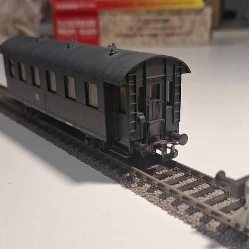 Personenwagen grün - h0,