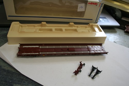 Märklin 4740 flachwagen - h0,