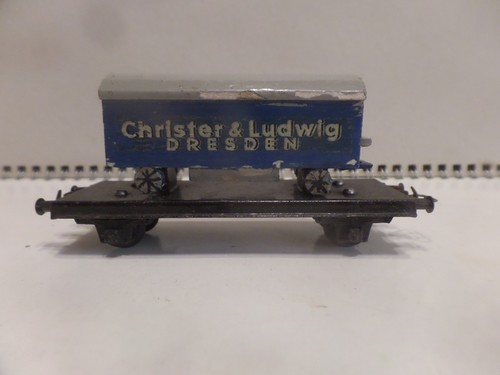 Herr möbelwagen blauddr - h0,