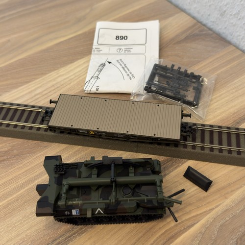 Roco 890 minitanks - minitanks, flachwagen