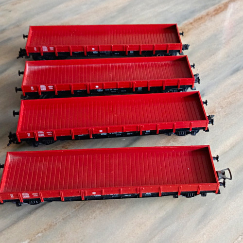 Rungenwagen stk deutsche - h0, stk.